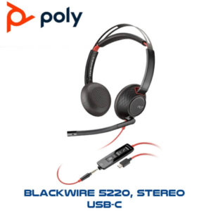 Ploy Blackwire 5220 Stereo Usb C Jeddah