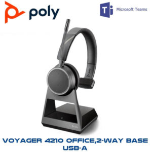 Ploy Voyager 4210 Office 2 Way Base Microsoft Teams Usb A Jeddah