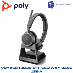 Ploy Voyager 4220 Office 2 Way Base Usb A Microsoft Teams Jeddah