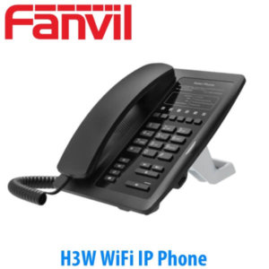 Fanvil H3w Wifi Black Ip Phone Jeddah