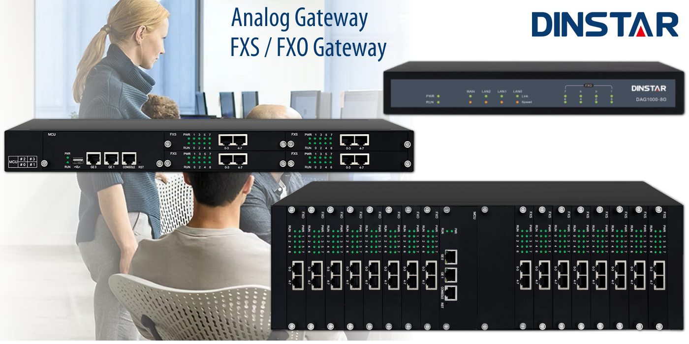 Dinstar Analog Gateway