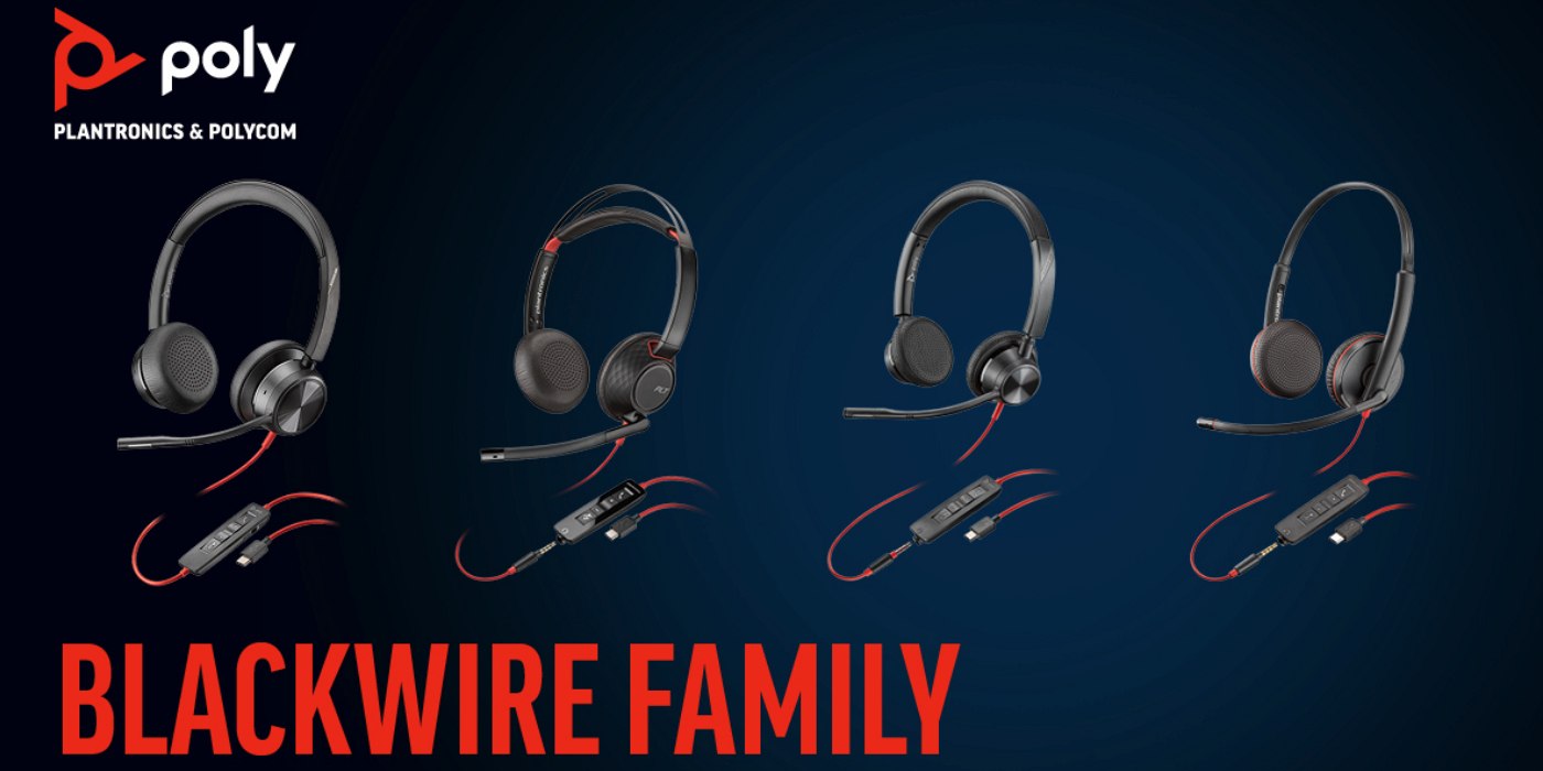 Poly Blackwire Headset Jeddah