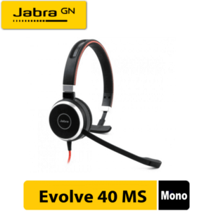 Jabra Evolve 40 Ms Mono Jeddah