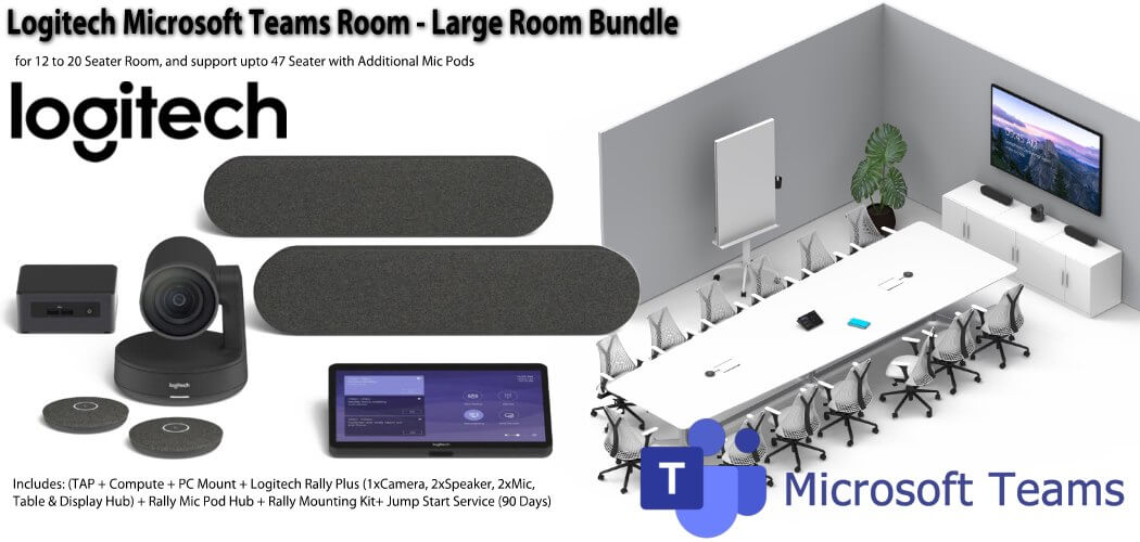 Logitech Microsoft Teams Large Room Bundle