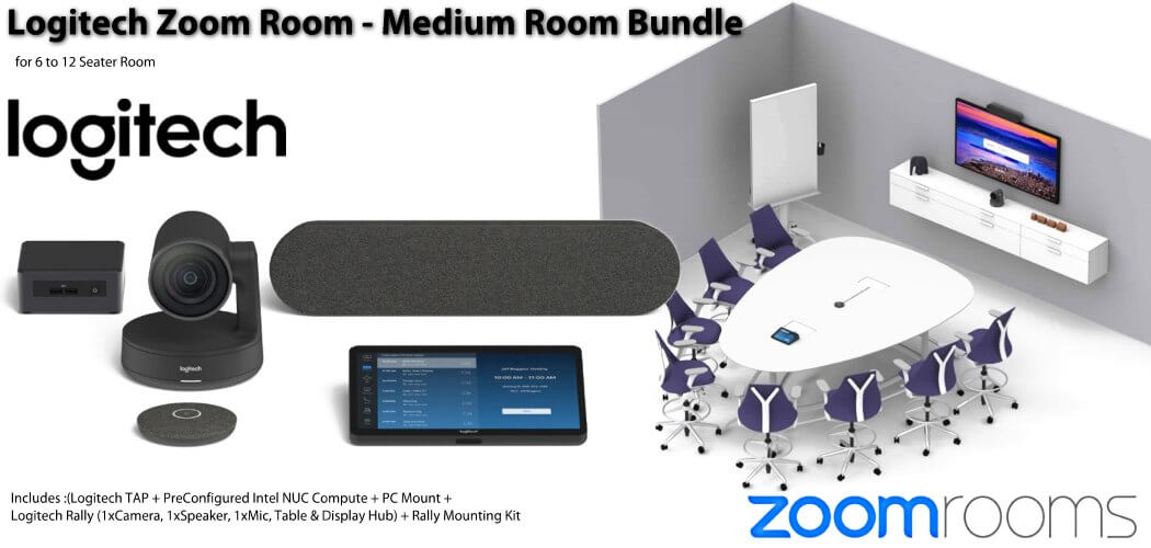 Logitech Zoom Medium Room Bundle Jeddah